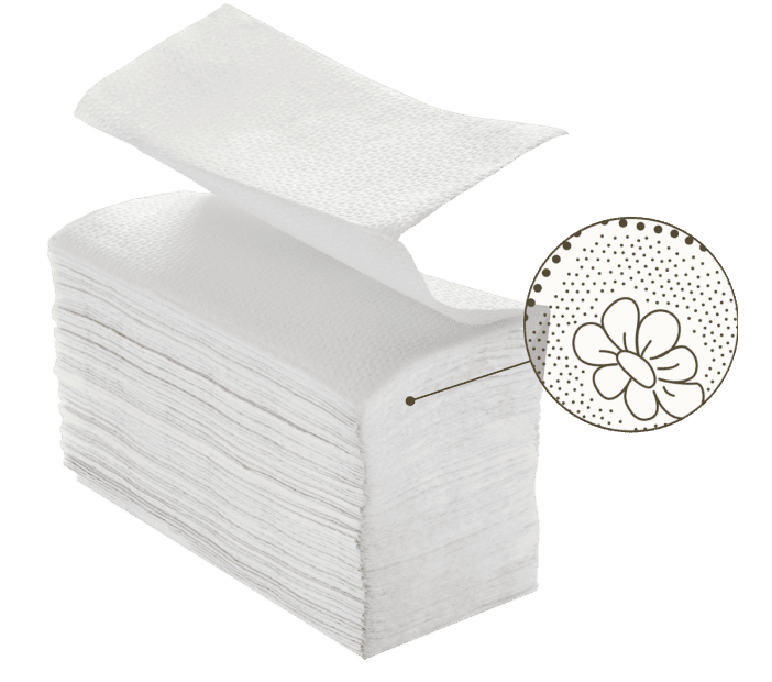 Paper towel cellulose N-N