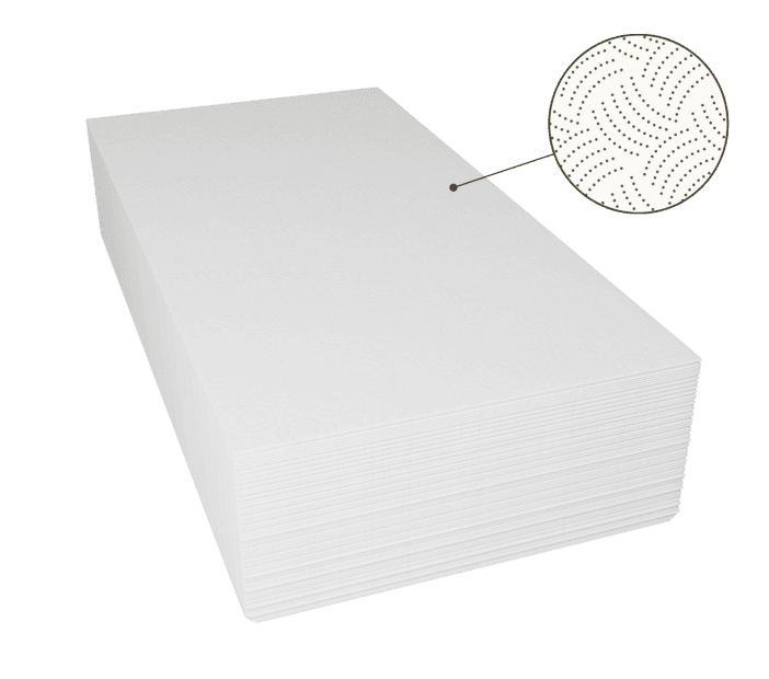 Paper towel cellulose V-V