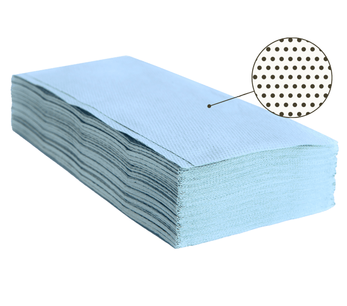 Paper towel recycled V-V